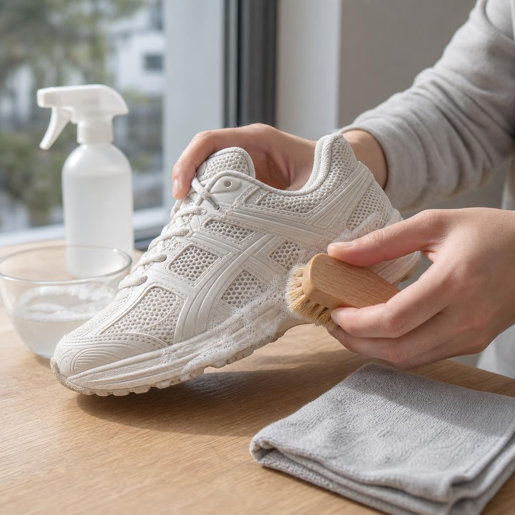 ASICS sneakers schoonmaken? Zo doe je dat veilig