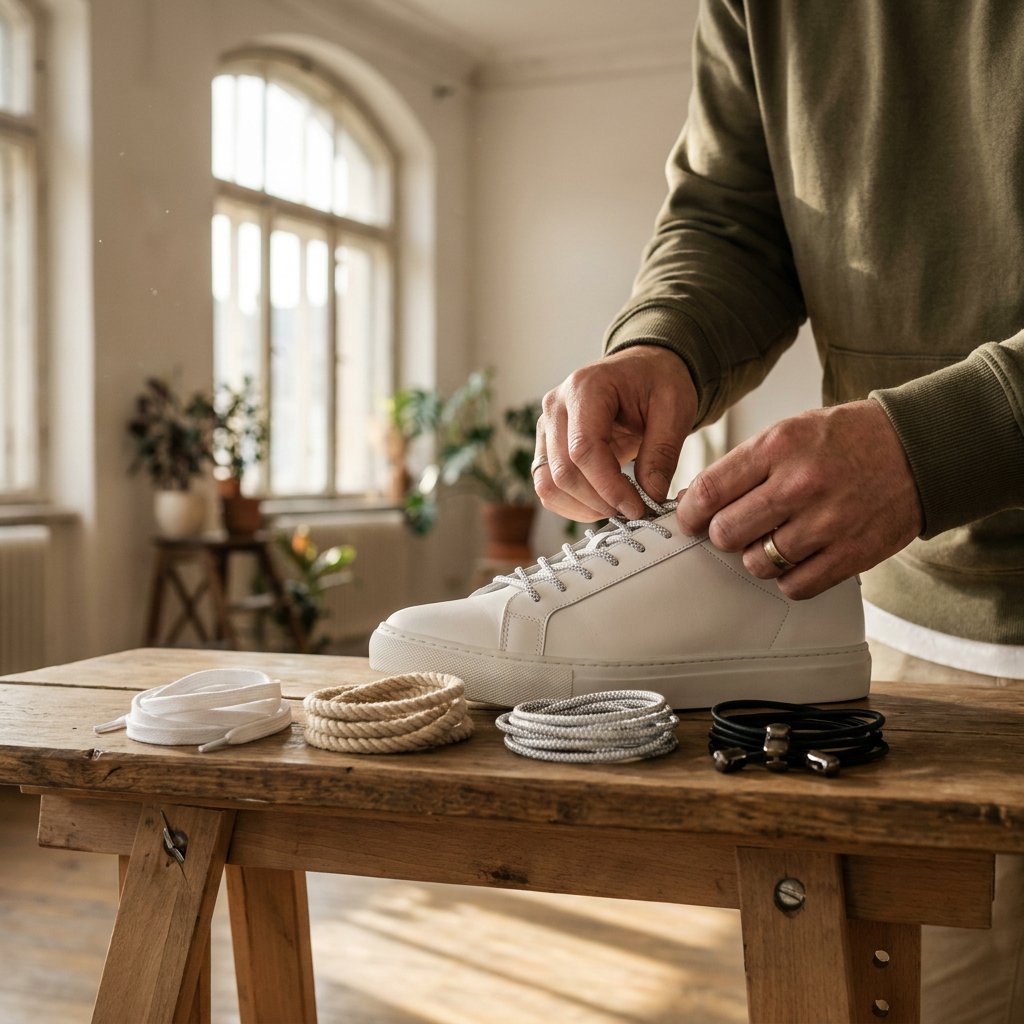 Laceswap voor sneakers - tips, lengtes en stijlen