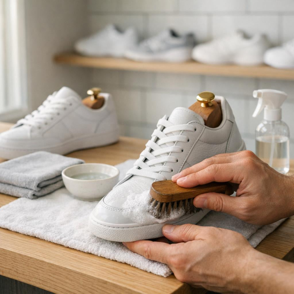 Leren sneakers schoonmaken: complete gids | Hypedpair