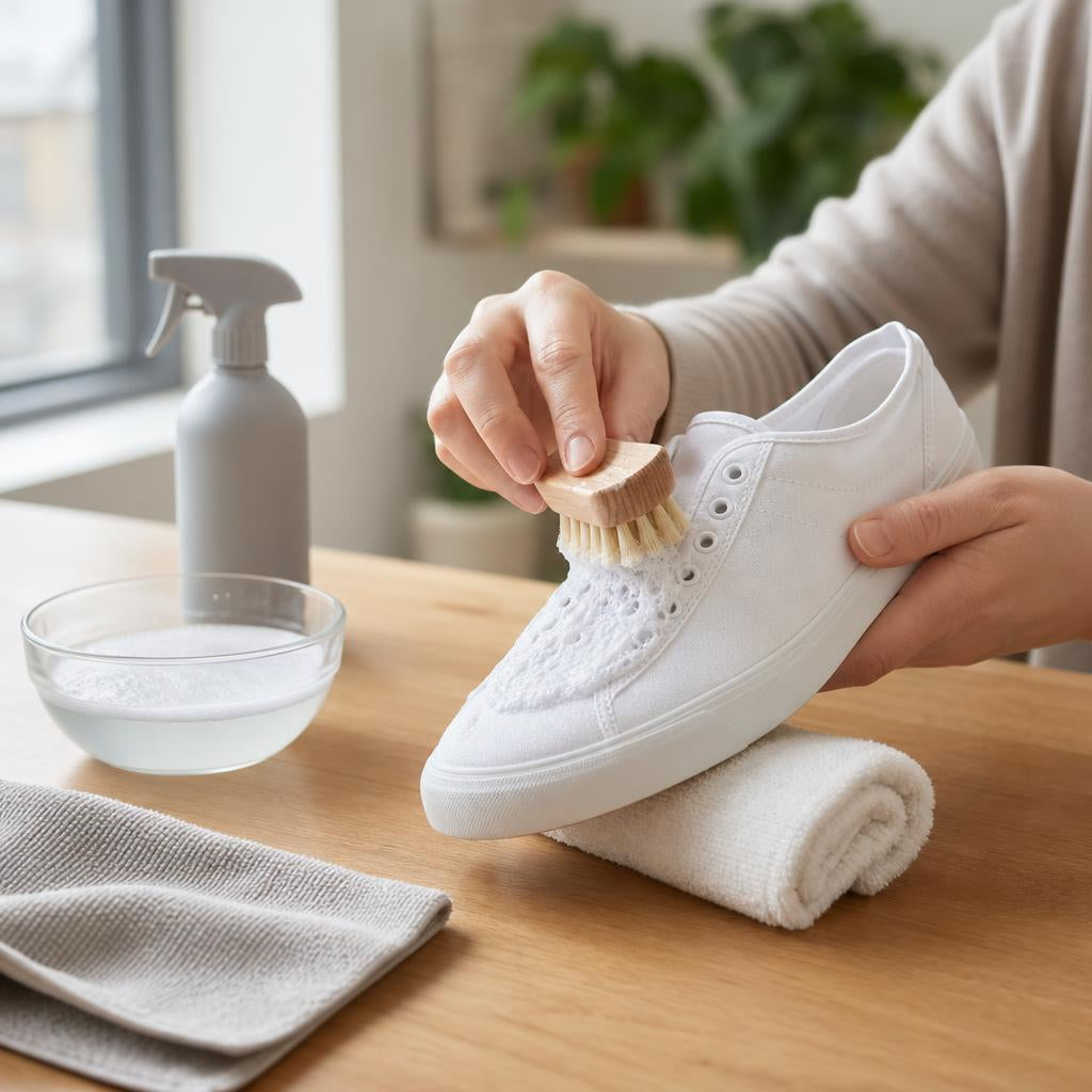 Stoffen sneakers schoonmaken: veilig en snel