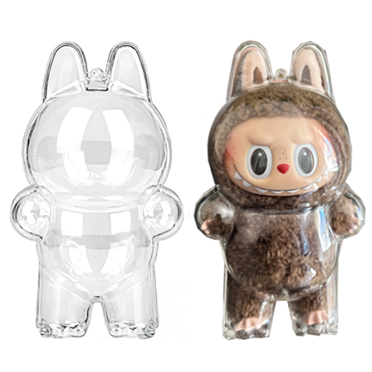 Transparente Schutzhülle von Labubu