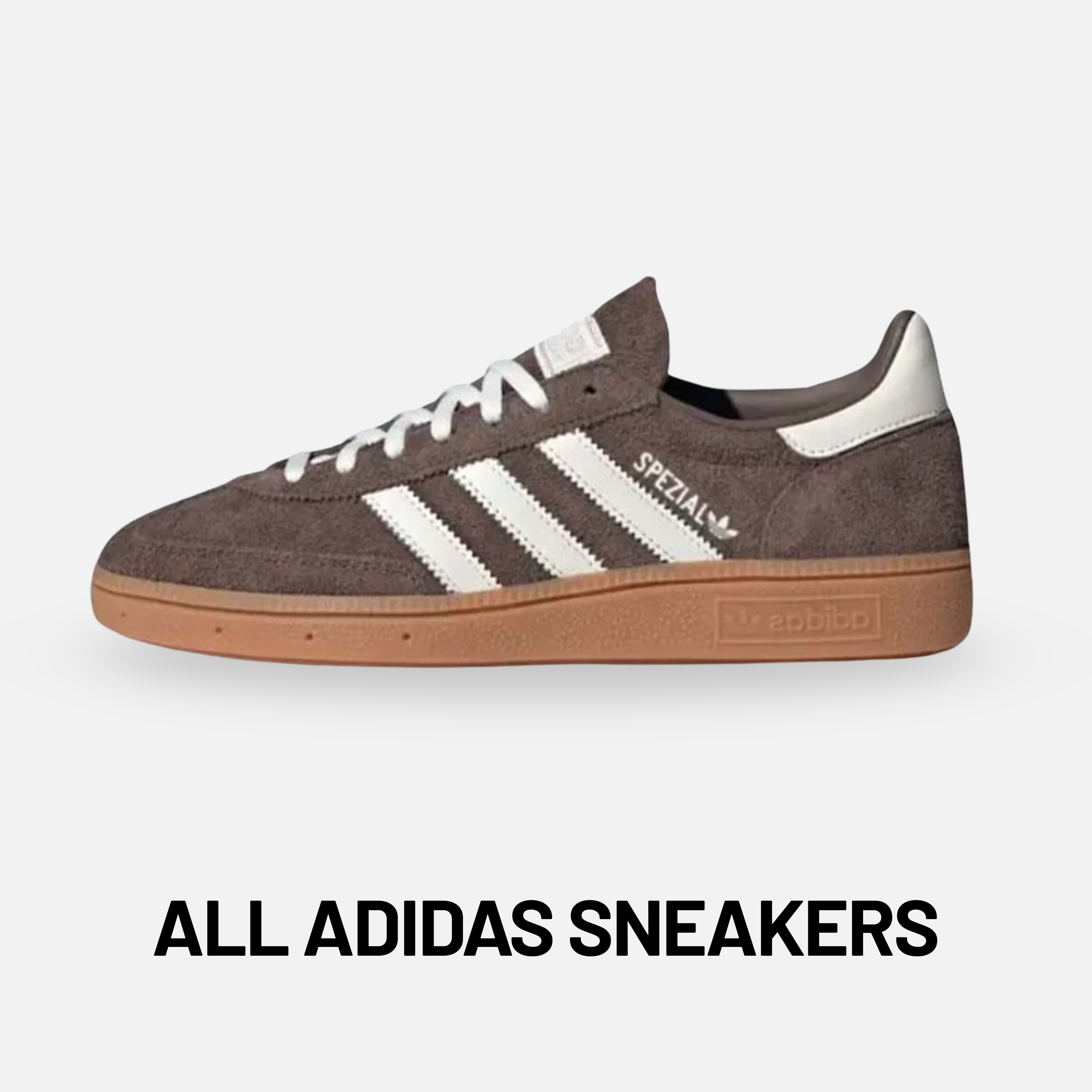 Adidas Handball Spezial Earth Strata Gum sneaker bruin gum zool suède klassiek model