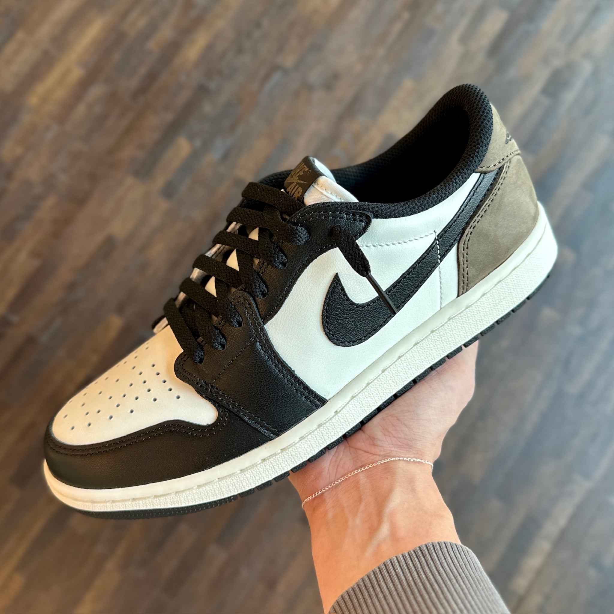 Air Jordan 1 Retro Low OG Mocha PS instore view available at HypedPair sneaker store
