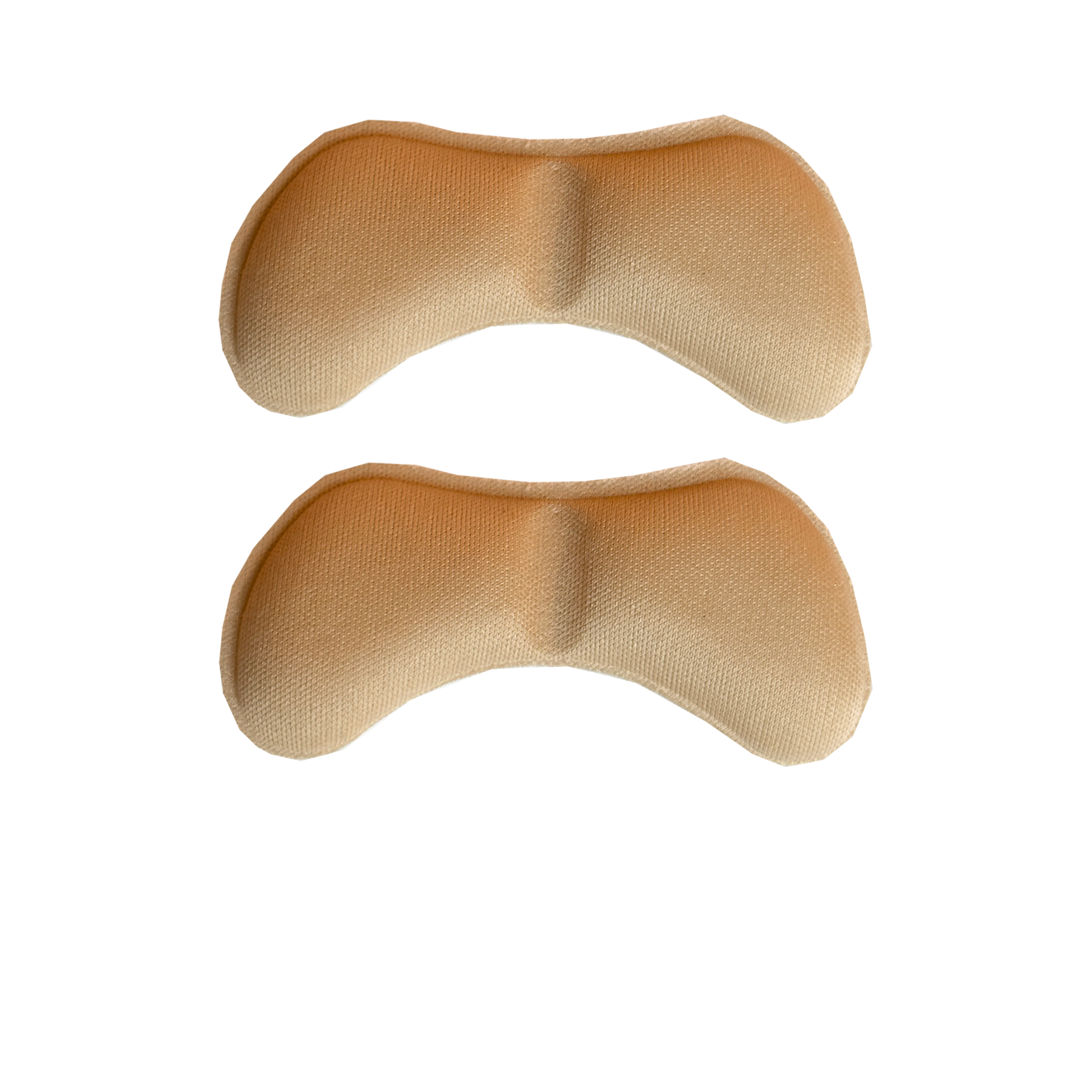 Anti slip kussens beige 2 stuks front view comfort en grip in schoenen