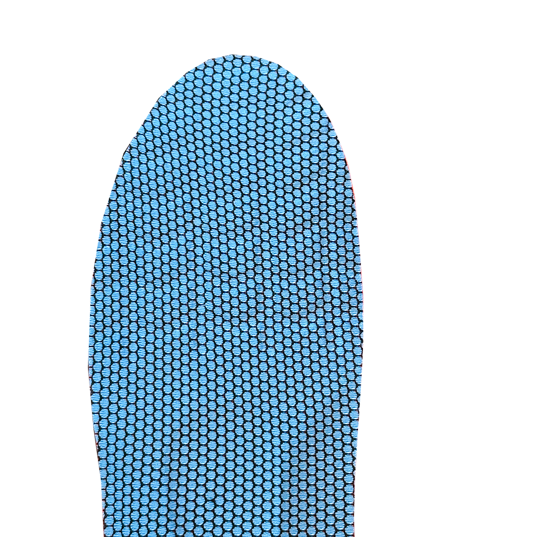 Gel sport inlegzolen detail gel zones en schokdemping close-up