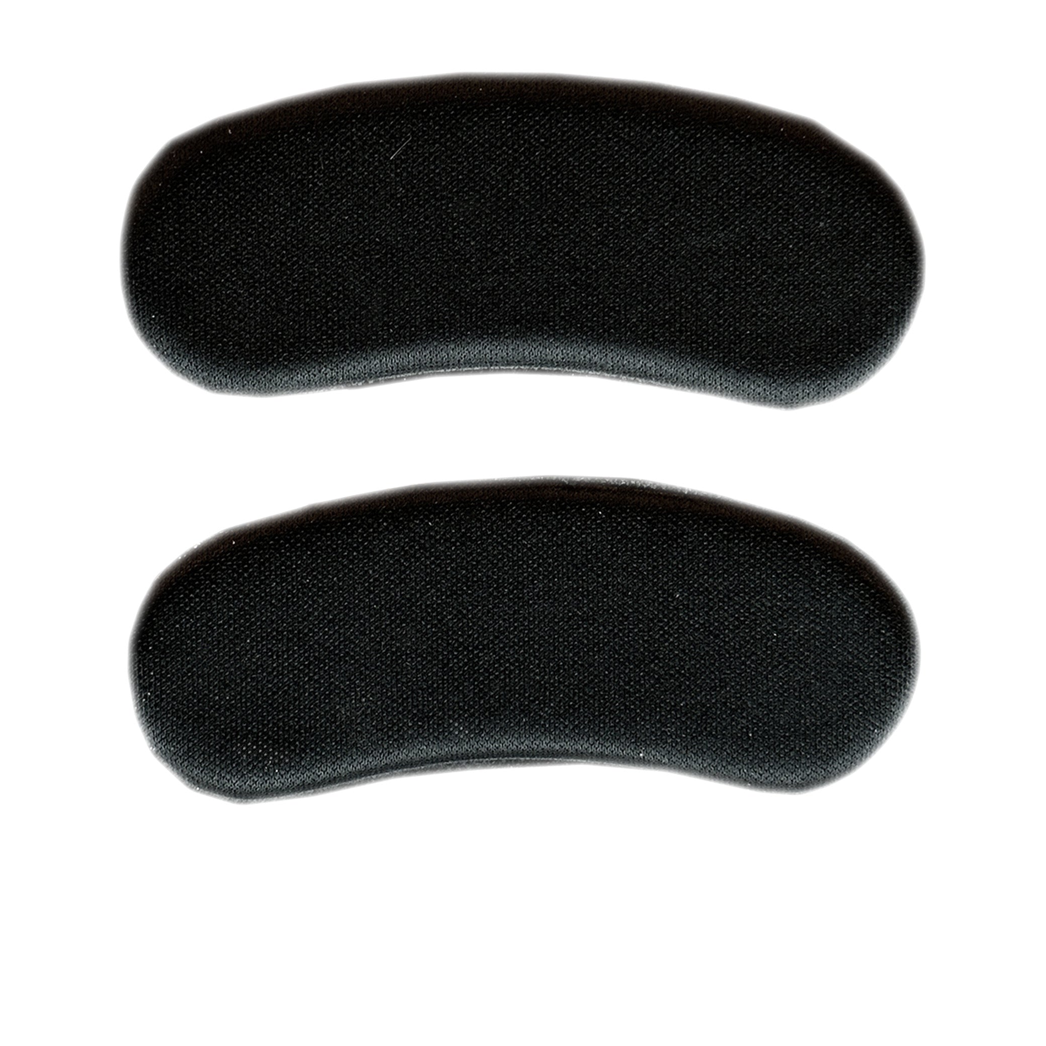 Hielbeschermers blaarbeschermers zwart 2 stuks front view bescherming tegen blaren