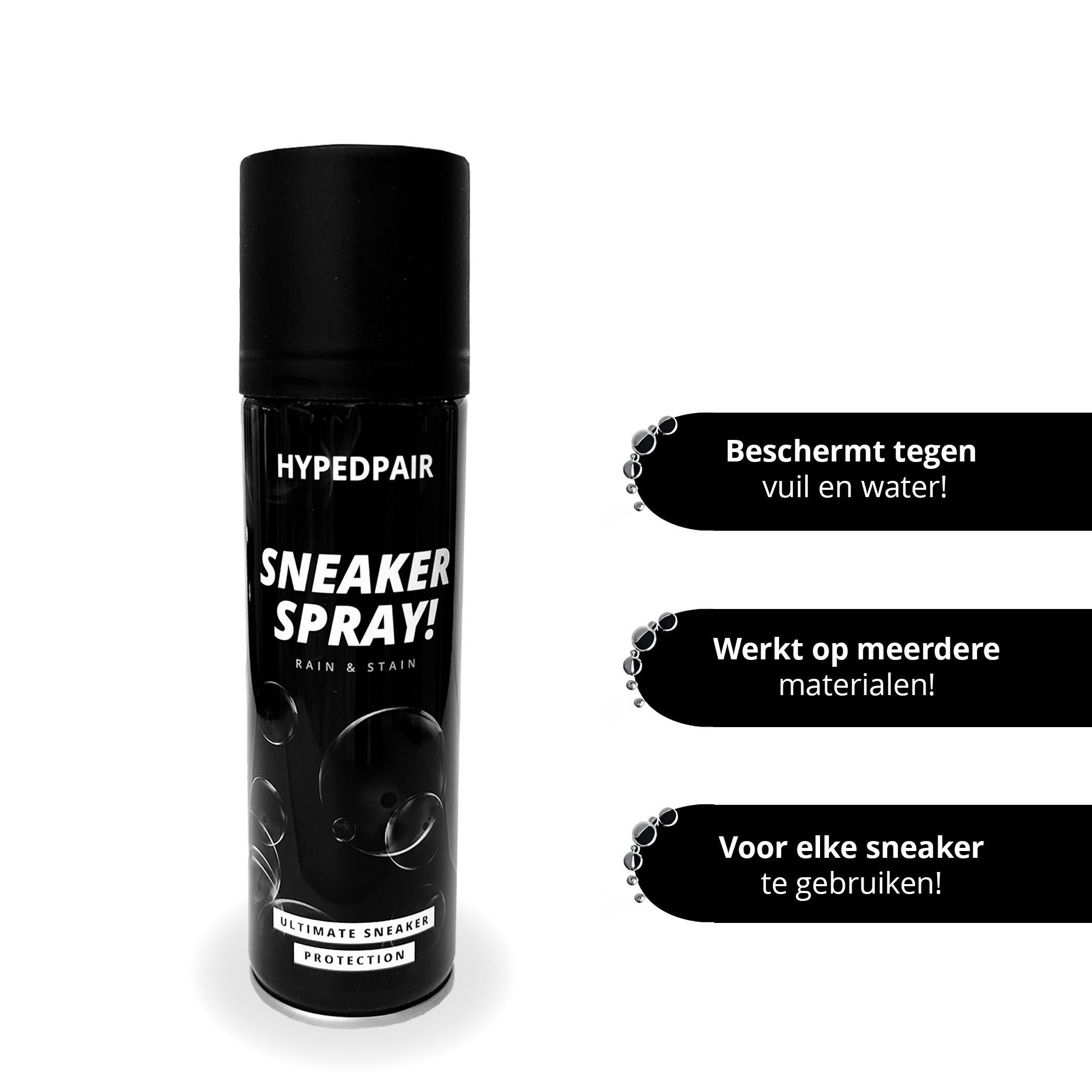 HypedPair sneaker spray detail premium bescherming tegen water vuil en vlekken