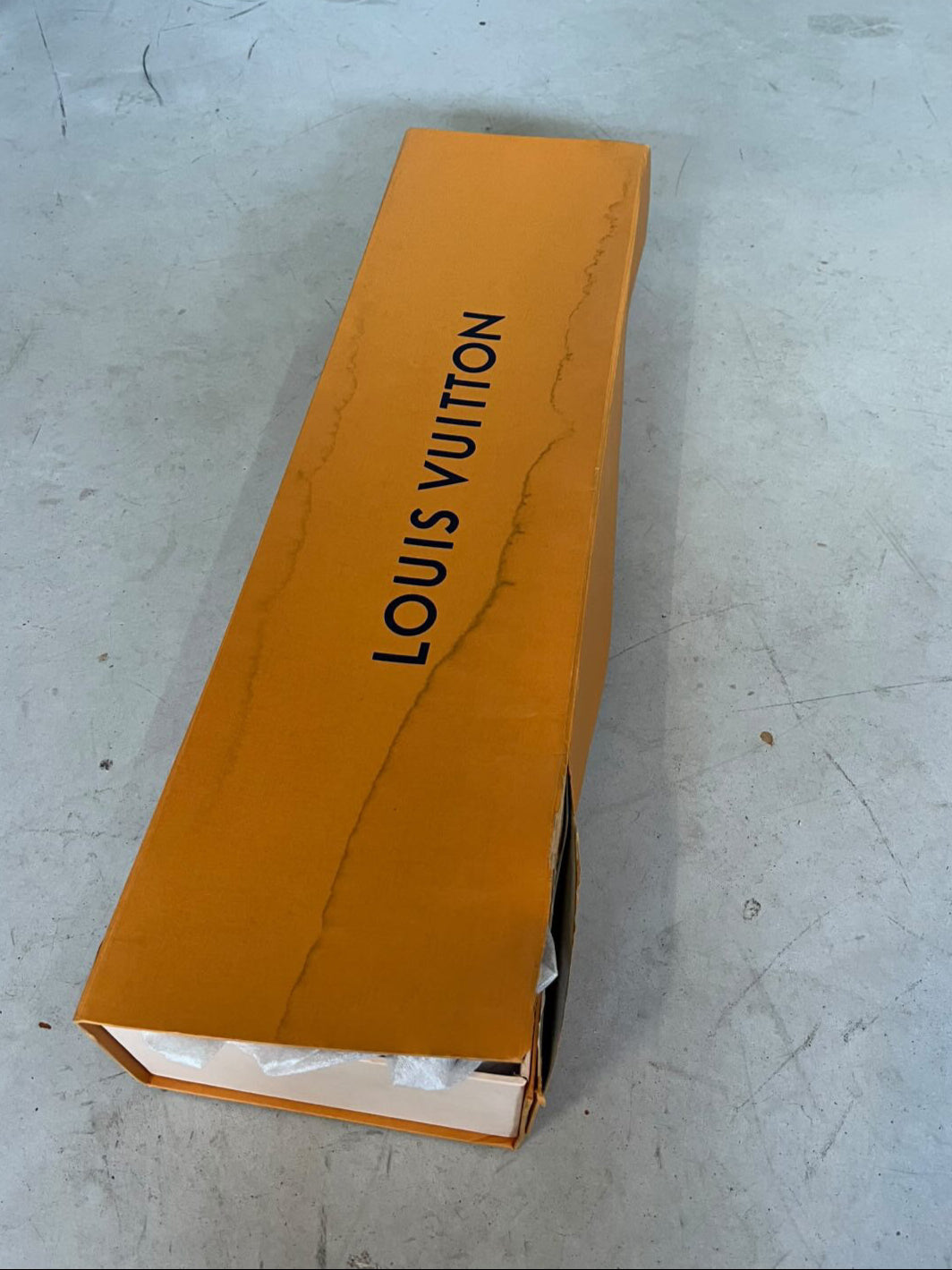 Louis Vuitton Watercolor skateboard doos originele verpakking luxe box