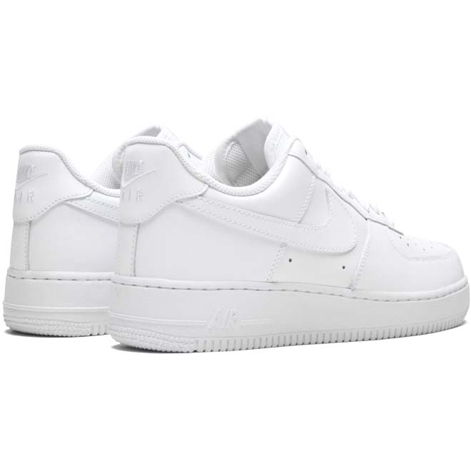 Nike Air Force 1 Low 07 White back view sneaker
