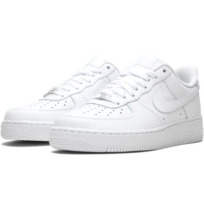 Nike Air Force 1 Low 07 White side view sneaker