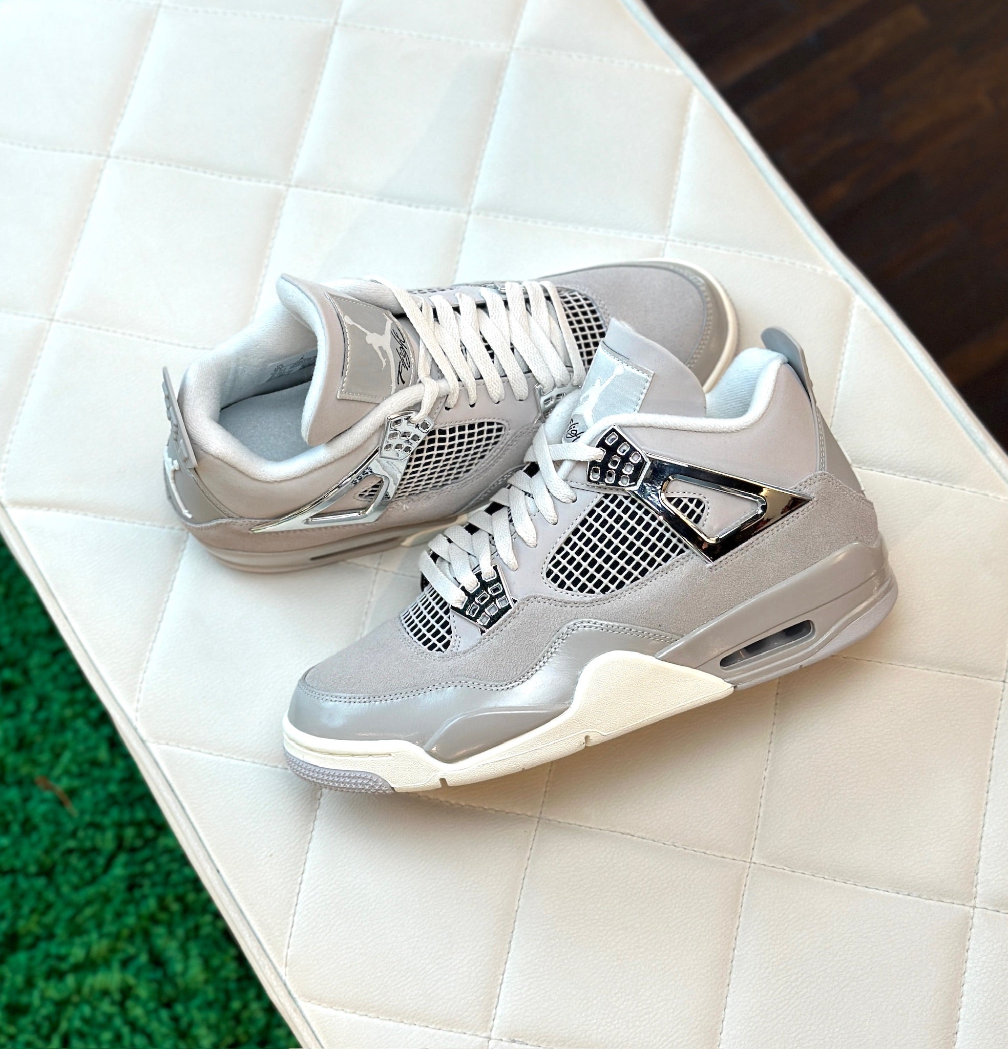 Nike Air Jordan 4 Frozen Moments sneaker in-store real life womens