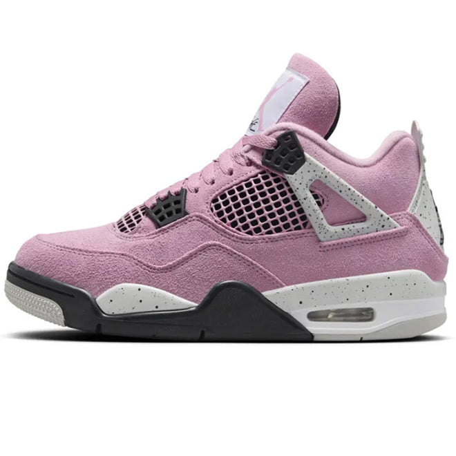 Nike Air Jordan 4 Orchid front view sneaker