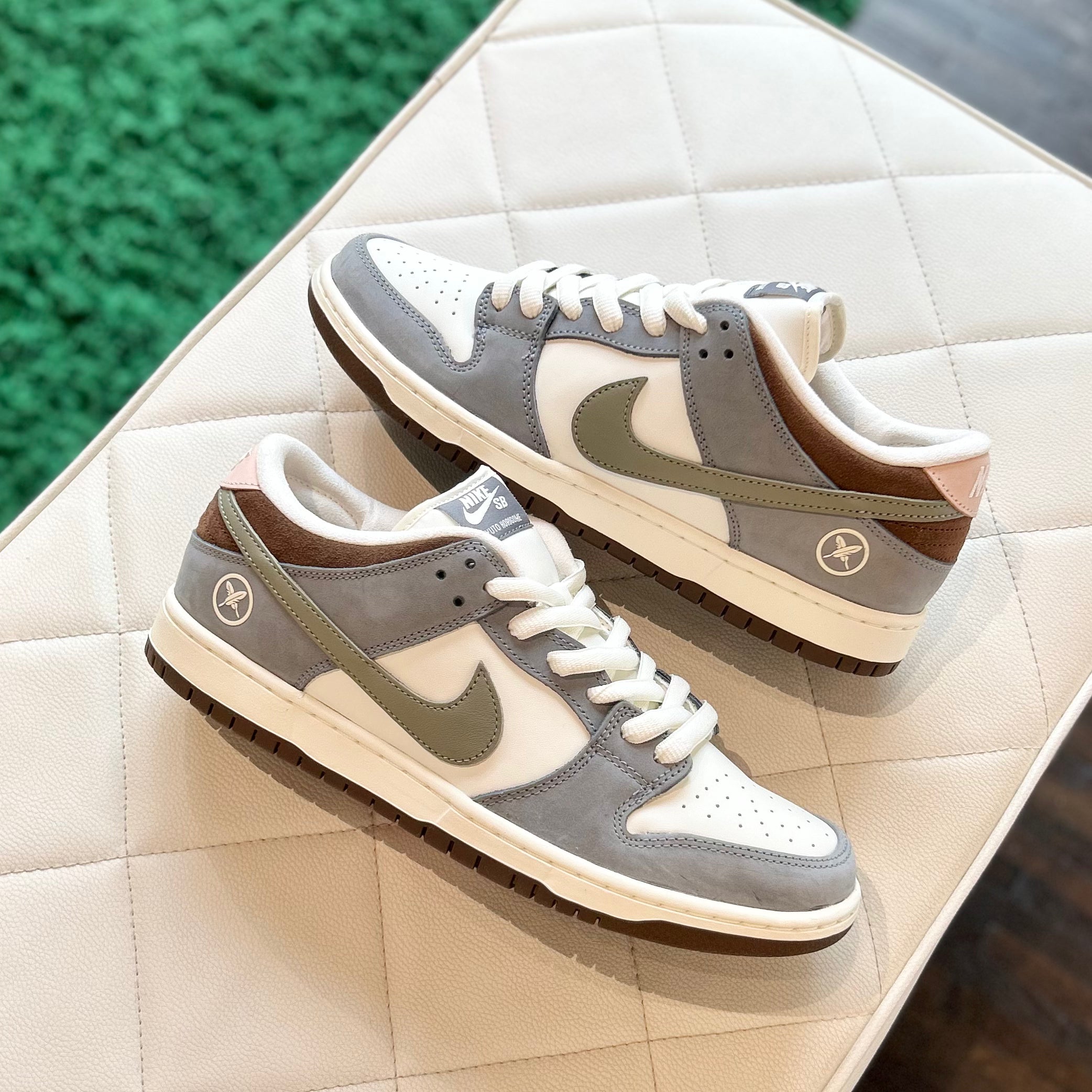 Nike Dunk Low SB x Yuto Horigome Grey in de winkel met echte kleur en premium materialen