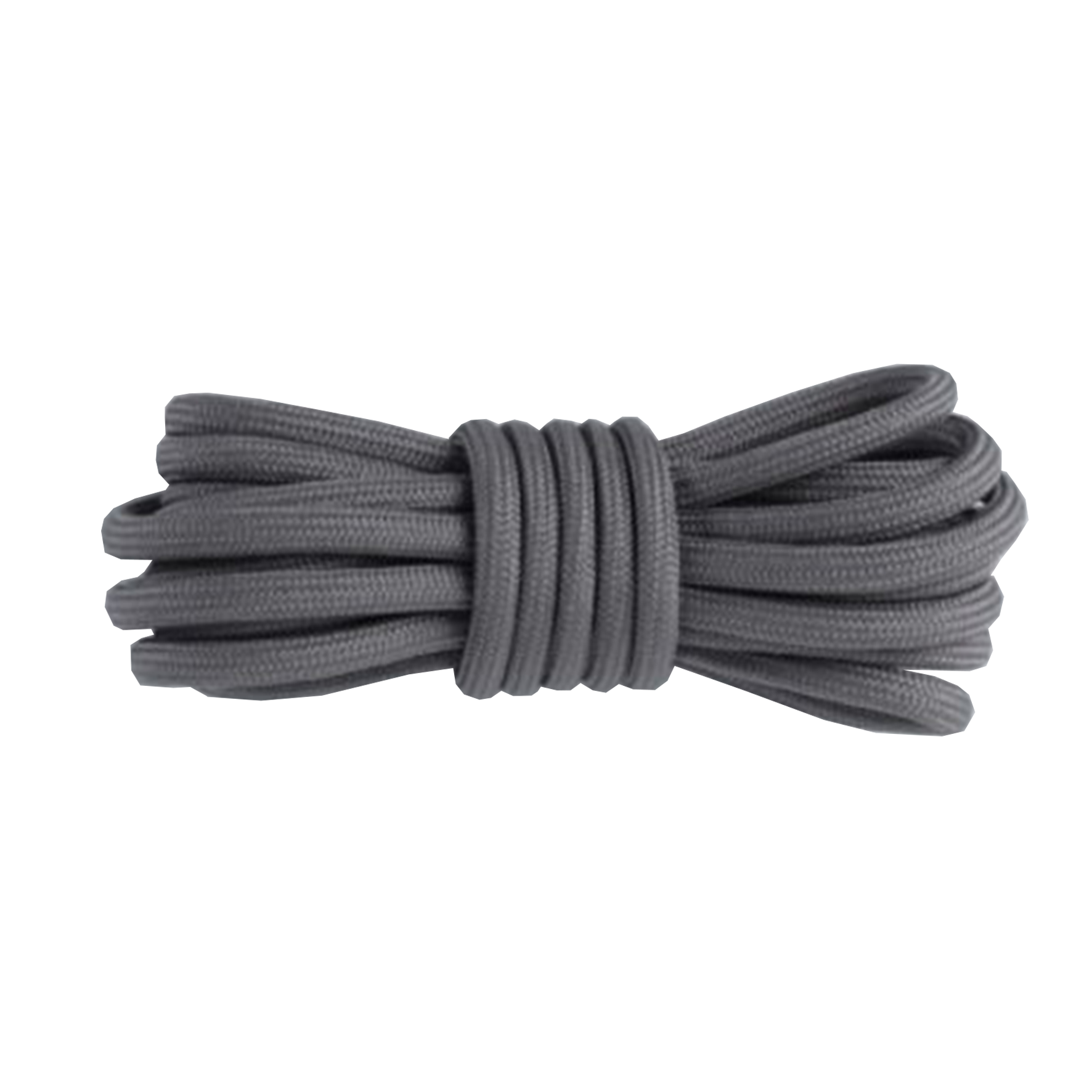 Donker grijze ronde veters premium kwaliteit perfect voor Yeezy sneakers en streetwear schoenen