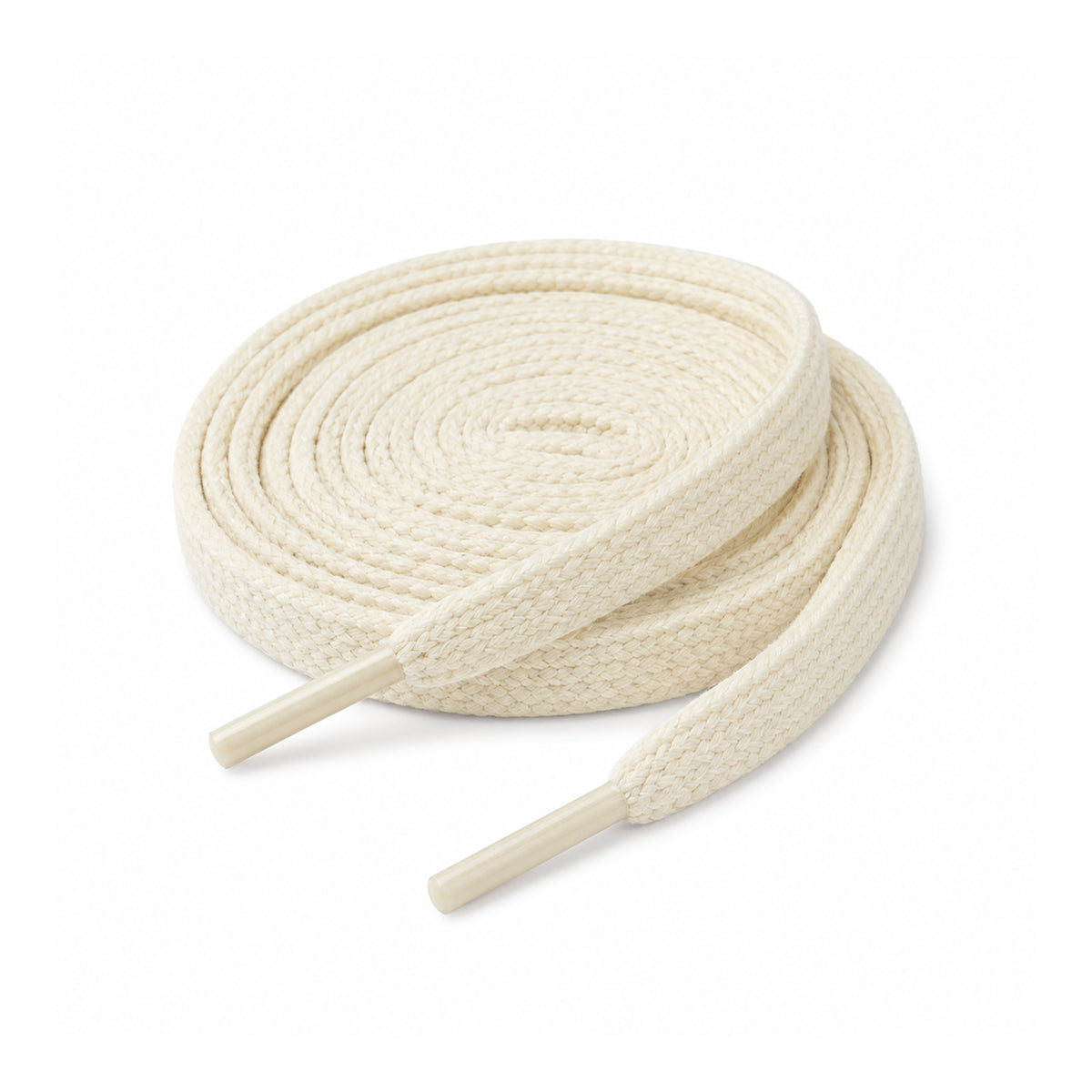 Schoenveters Beige 100-180cm - Platte Veters - Sneaker Veters