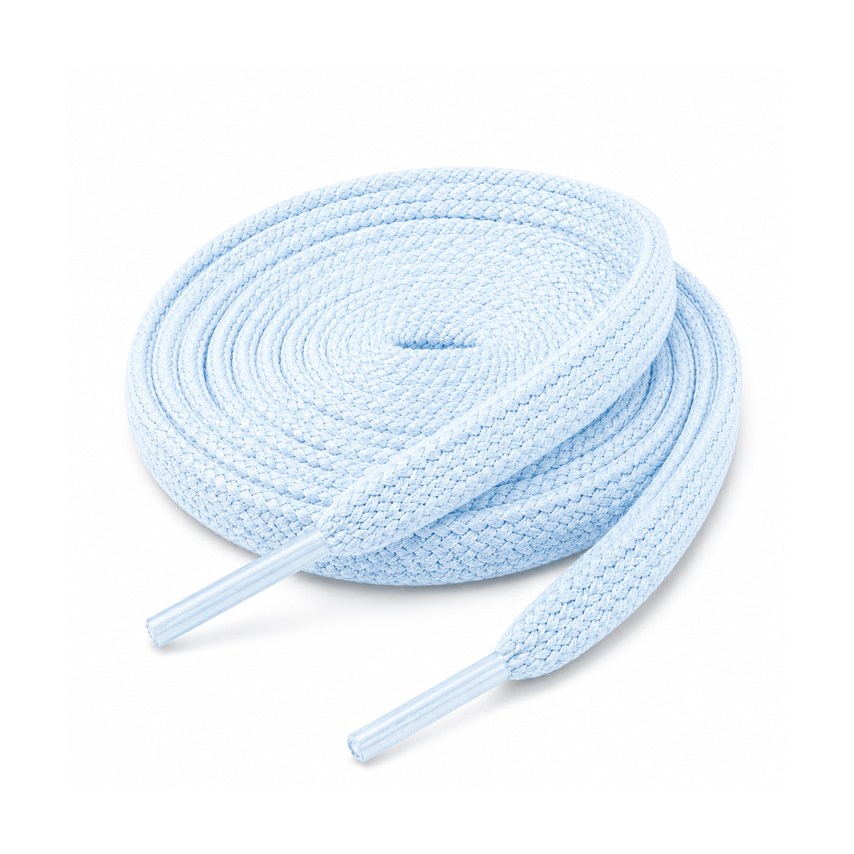 Schoenveters Lichtblauw 100-160cm - Platte Veters - Sneaker Veters