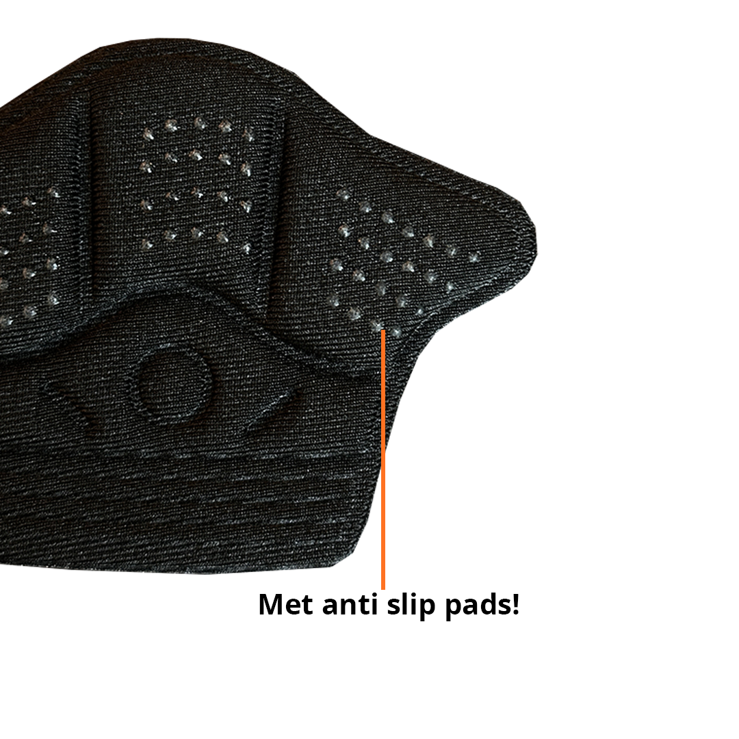 Sodrai hielzooltjes zwart detail materiaal en afwerking close-up