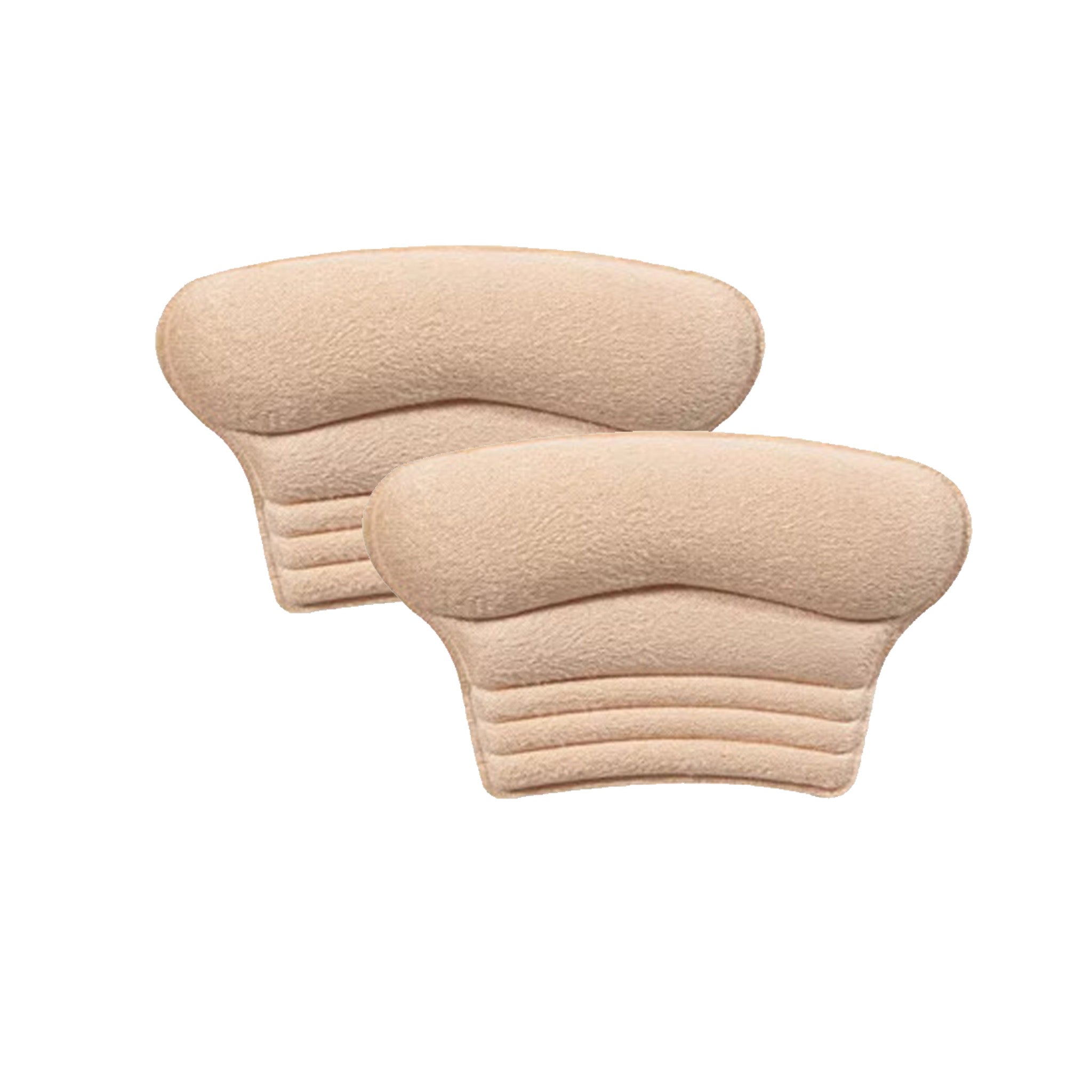 Sodrai luxe blaarbeschermer anti slip beige front view hiel bescherming