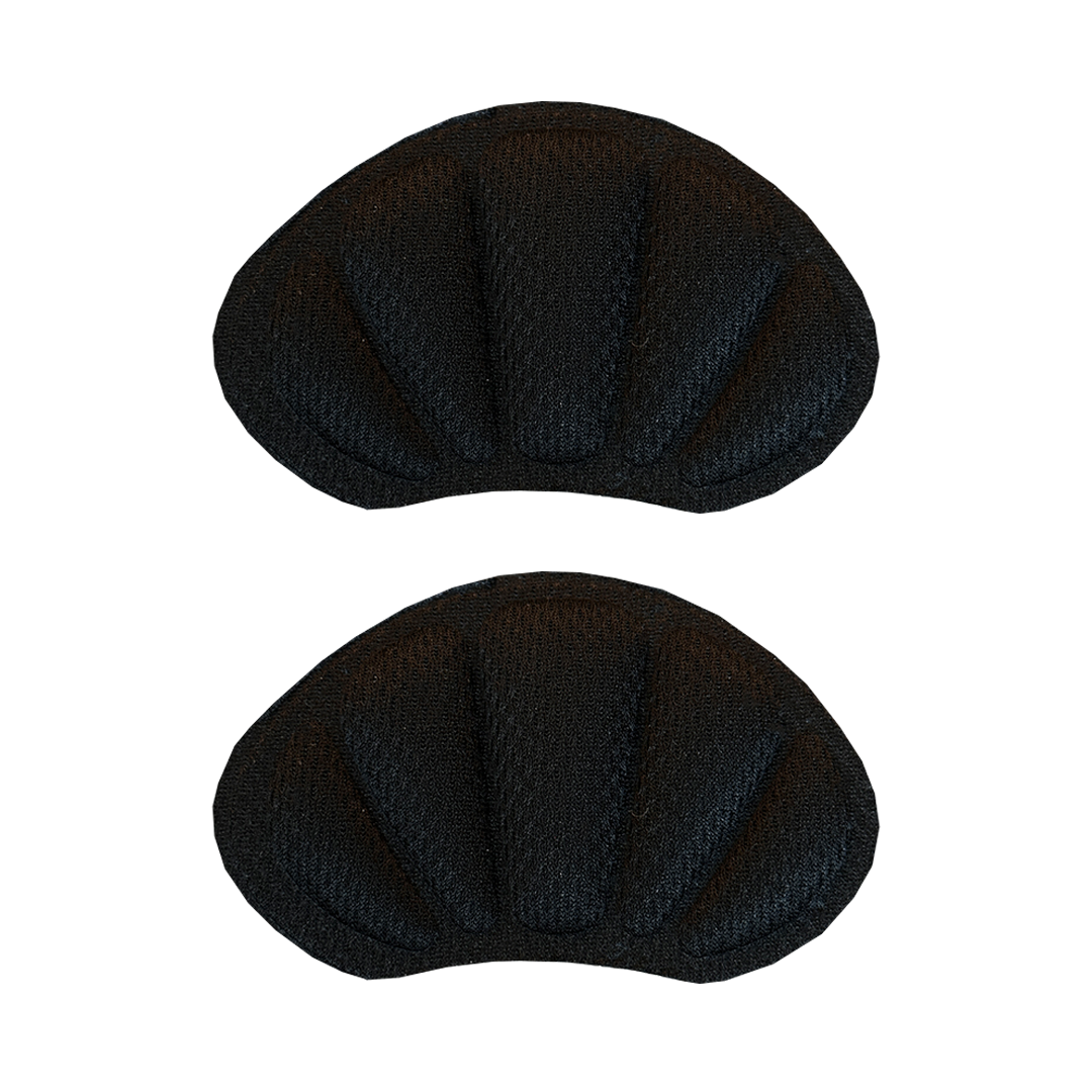 Sodrai luxe hielzooltjes zwart anti slip front view premium comfort
