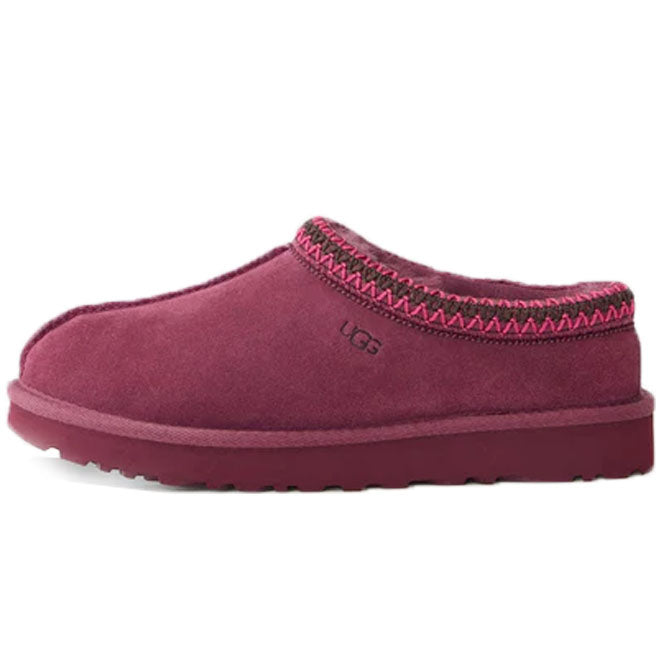 UGG Tasman II Slipper Burnt Magenta front view rood paarse slipper schapenwol