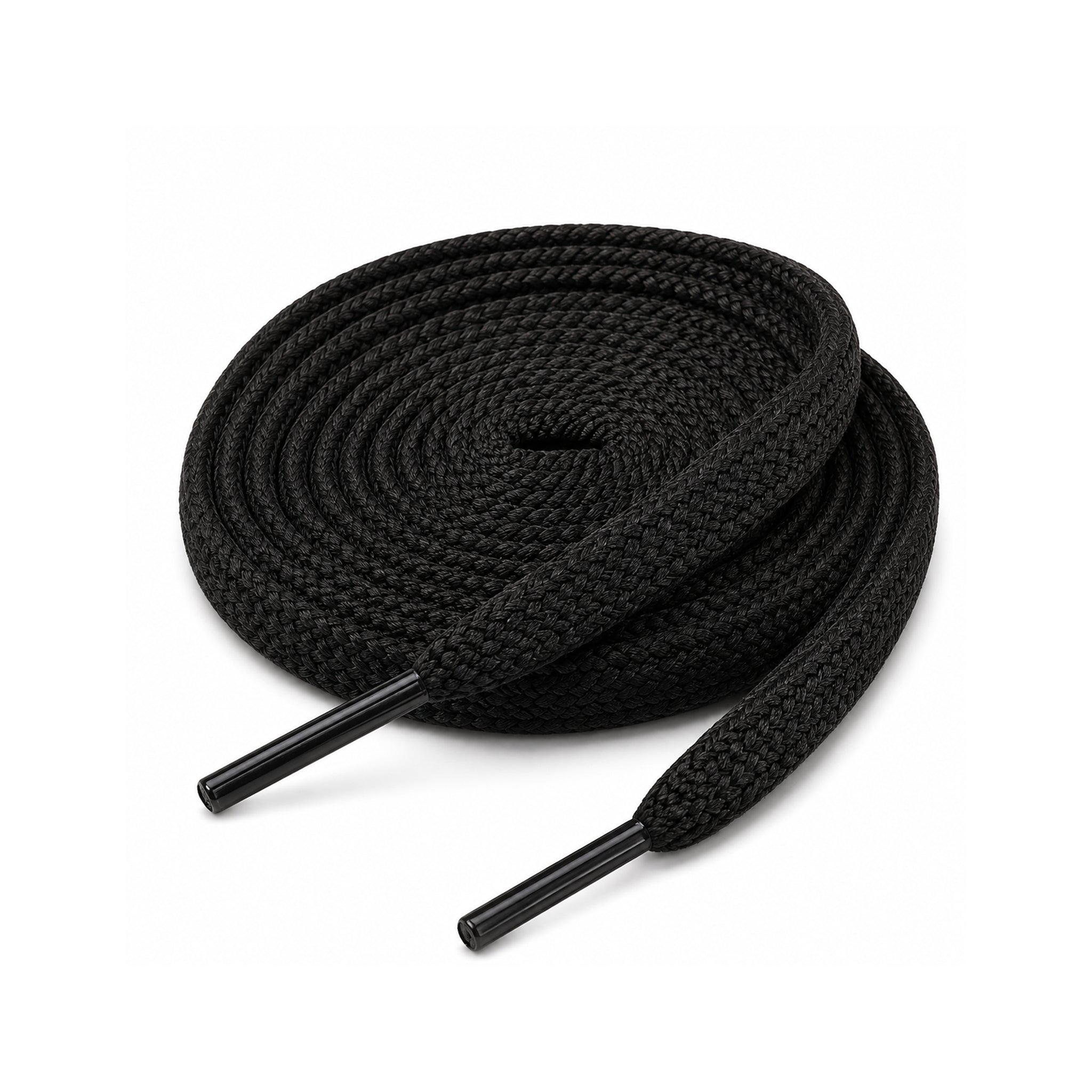 Schoenveters Zwart 100-180cm - Platte Veters - Sneaker Veters
