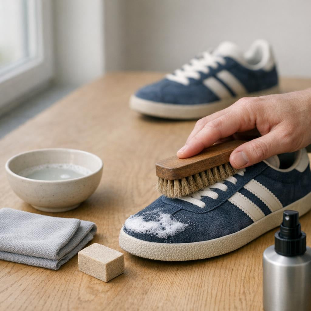 Adidas Gazelle schoonmaken? Zo pak je het veilig aan
