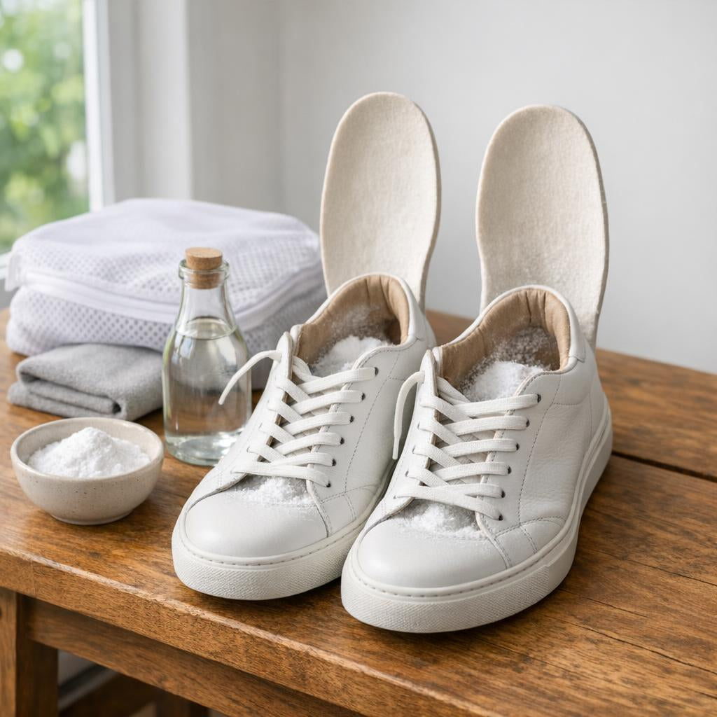 Stinkende sneakers ontgeuren - de beste tips | HypedPair