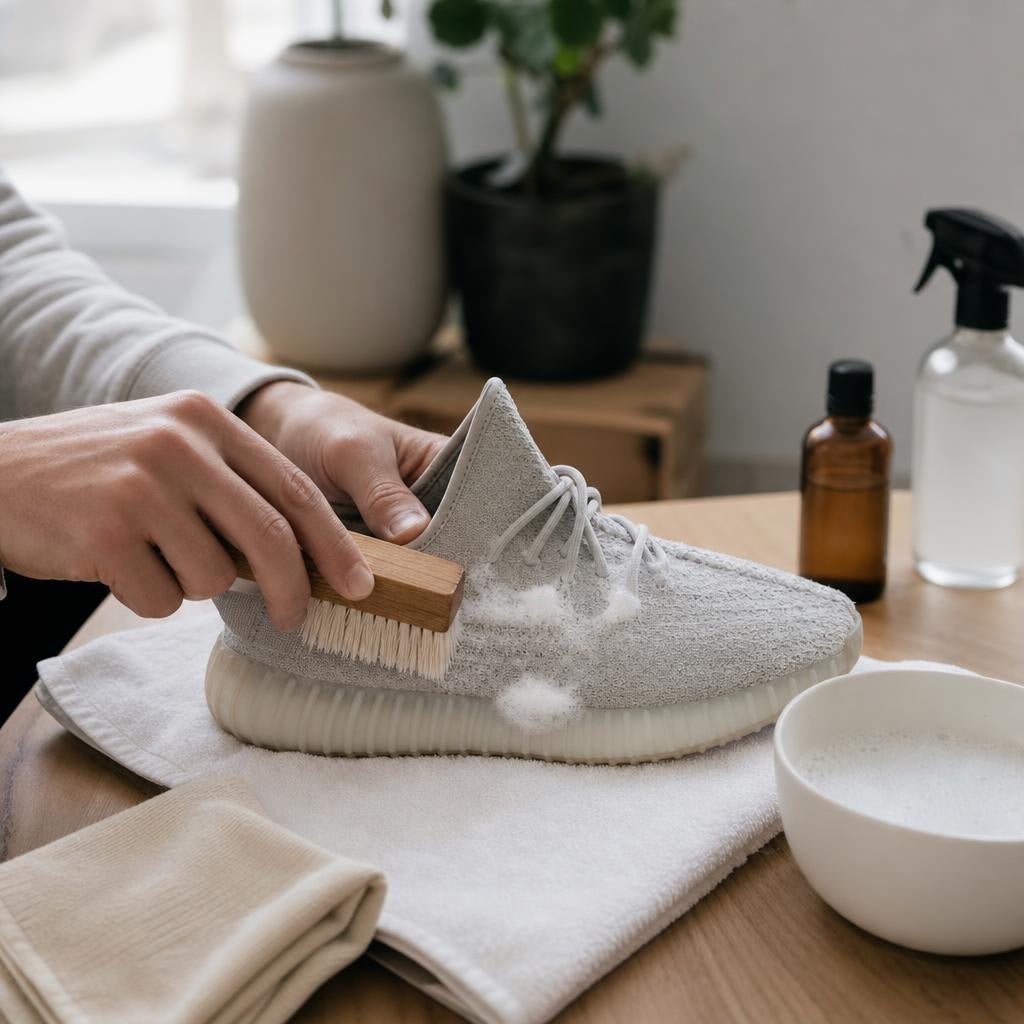 Yeezy 350 schoonmaken: veilige tips en stappenplan