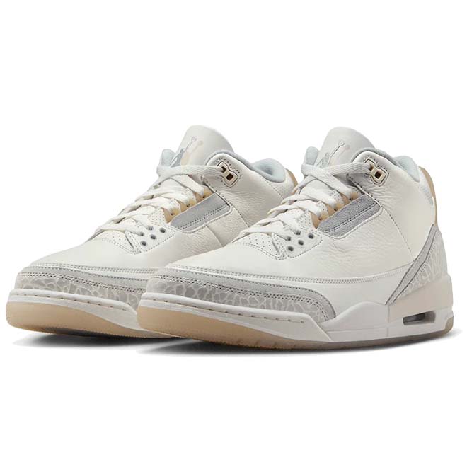 Air Jordan 3 Craft Ivory sneaker zijkant