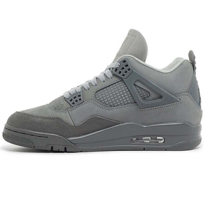 Air Jordan 4 Retro SE Paris Olympics Wet Cement front view sneaker  