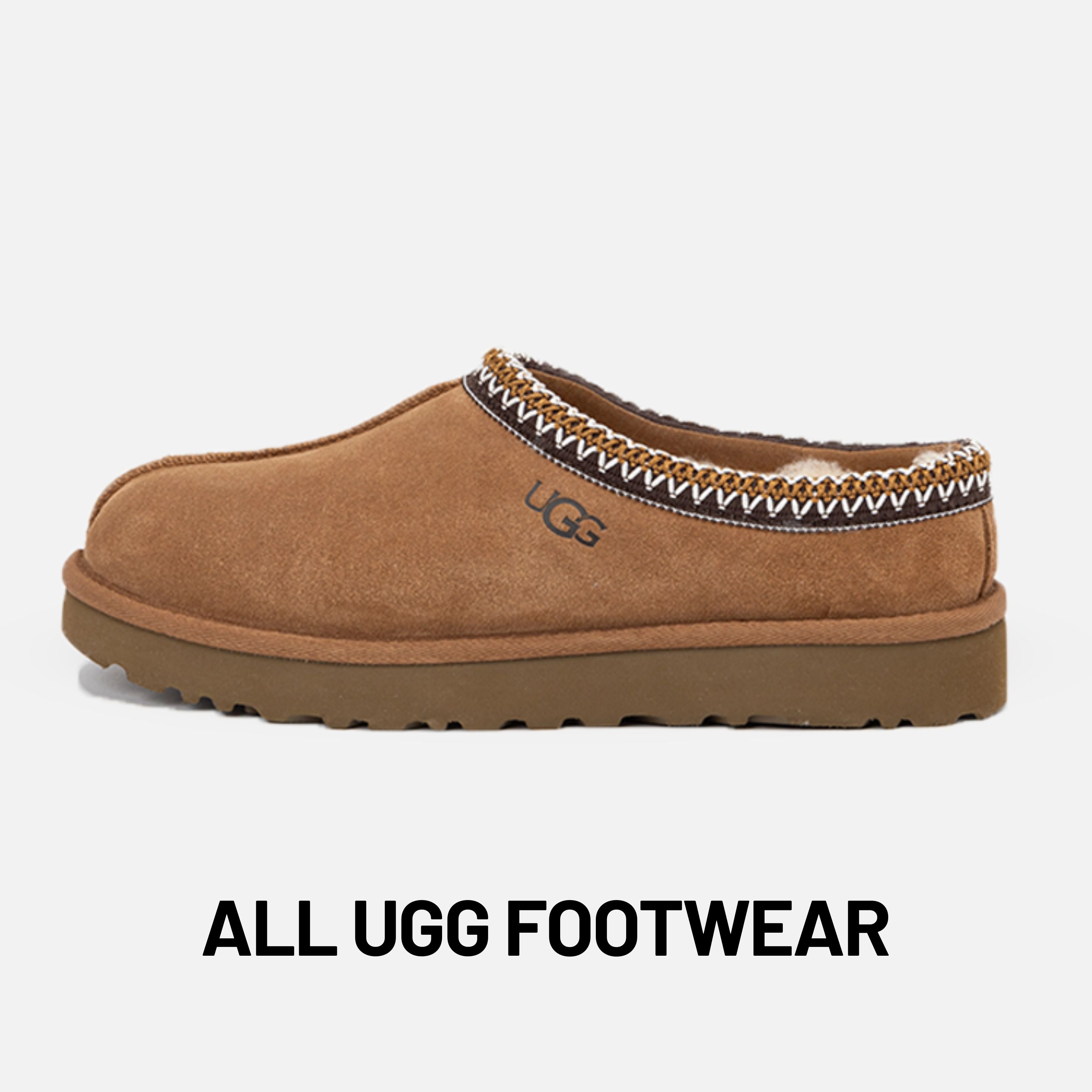 All UGG footwear collectie boots en slippers premium comfort HypedPair
