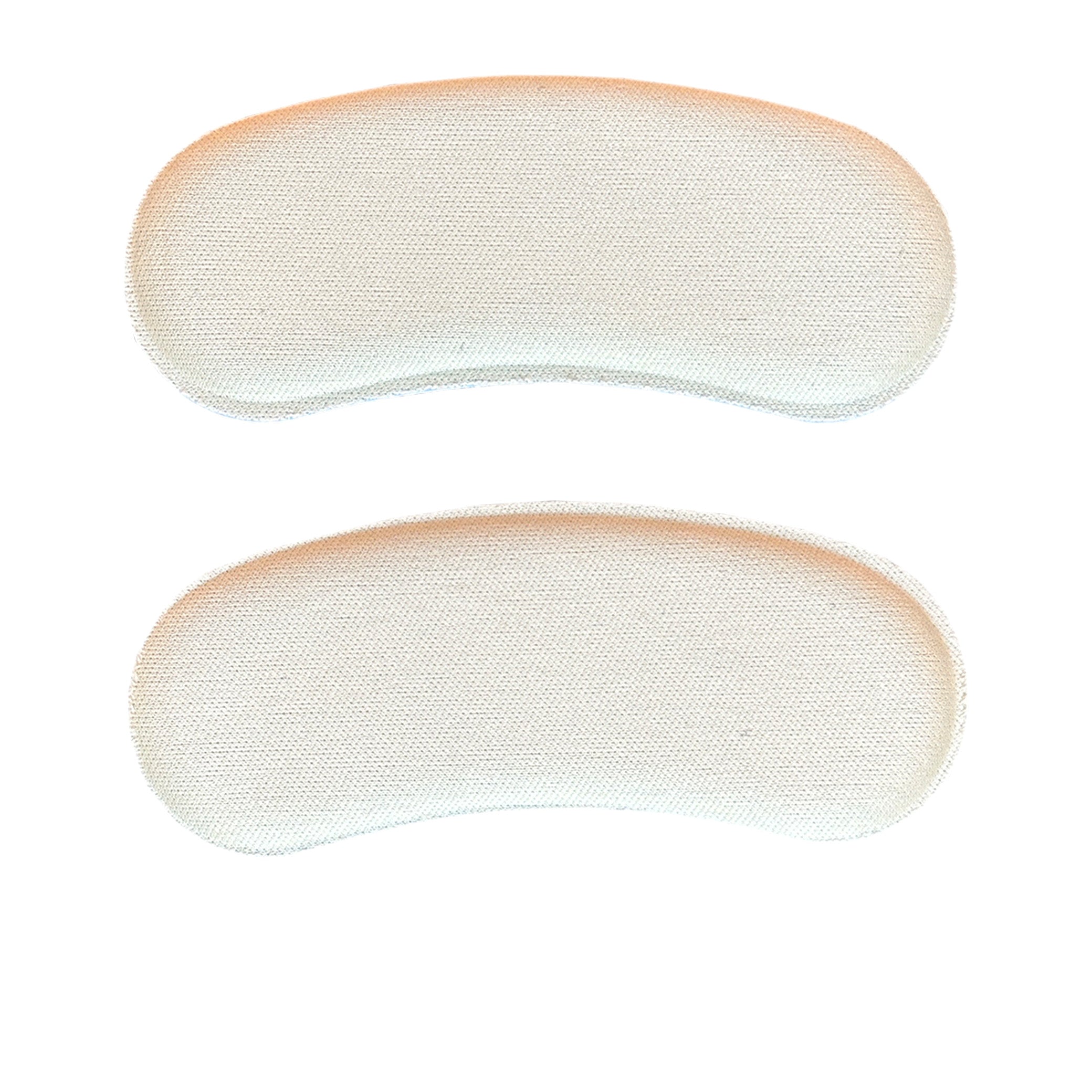 Anti slip pads beige 2 stuks front view extra grip en comfort in schoenen