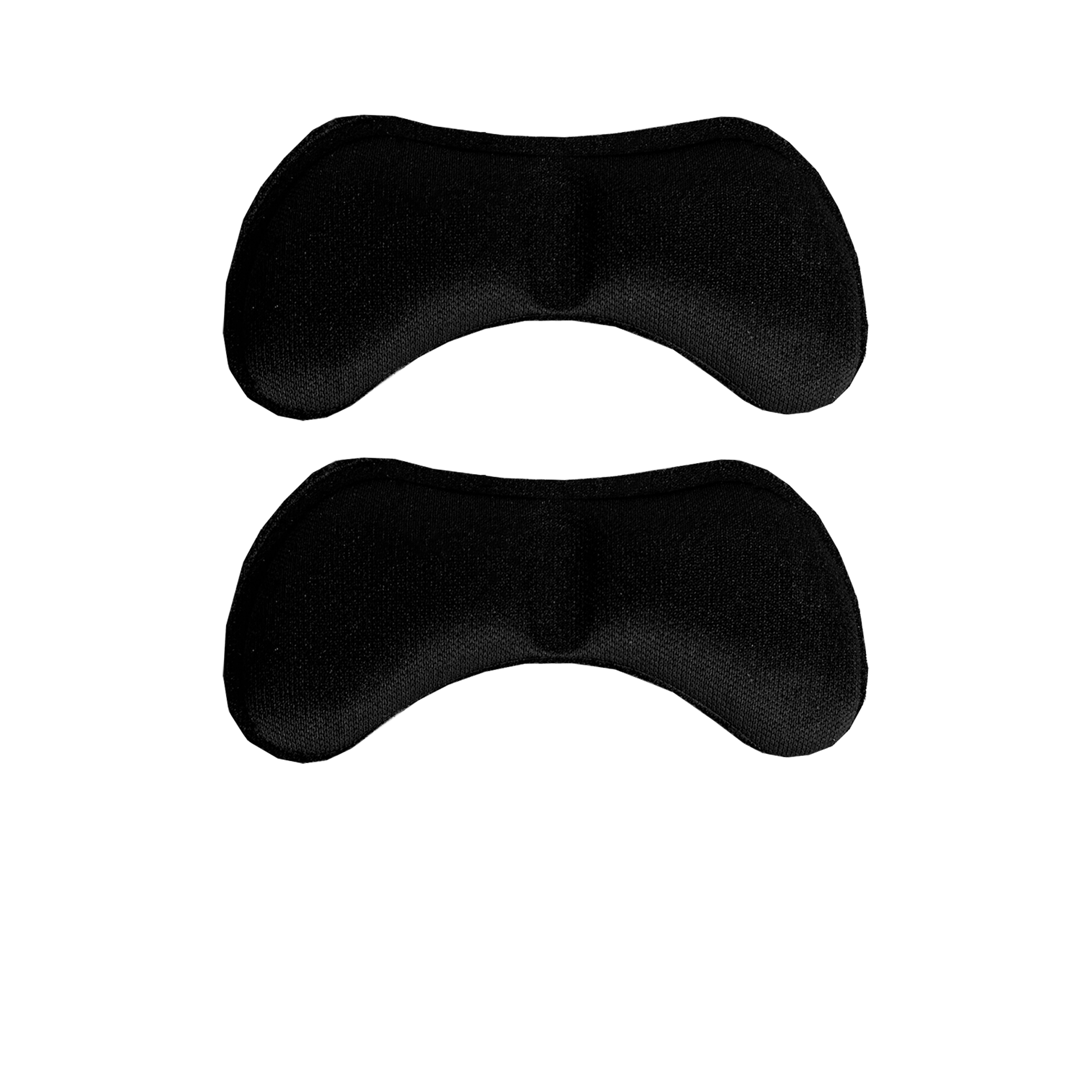 Anti slip kussens zwart 2 stuks front view comfort en grip in schoenen