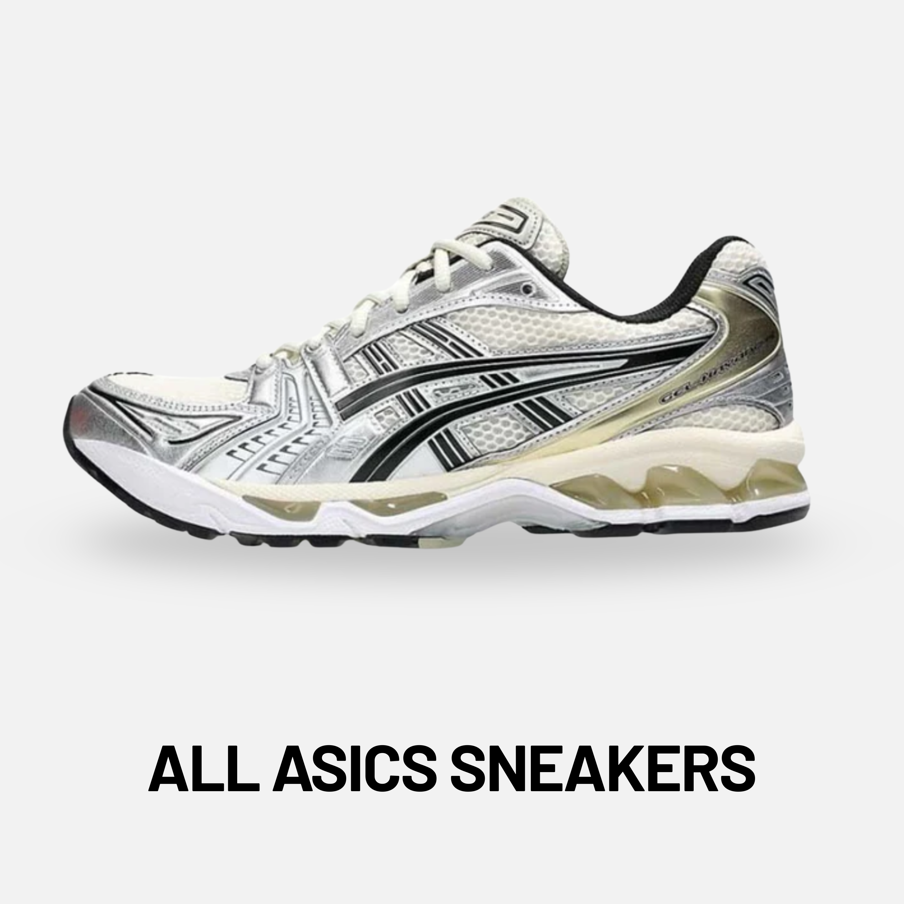 ASICS Gel Kayano 14 Birch Pure Silver lifestyle sneaker in neutrale kleuren thema foto