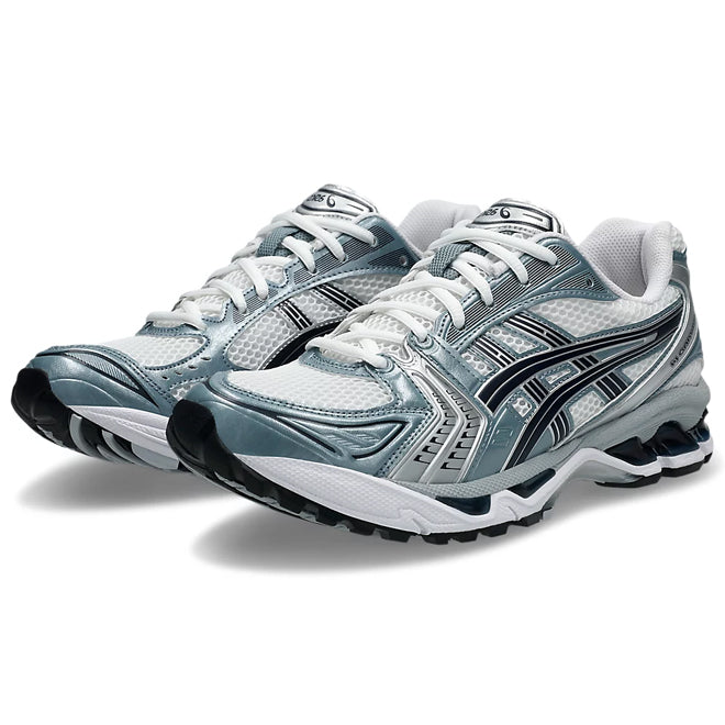 ASICS Gel-Kayano 14 White Fjord Grey sneaker zijkant