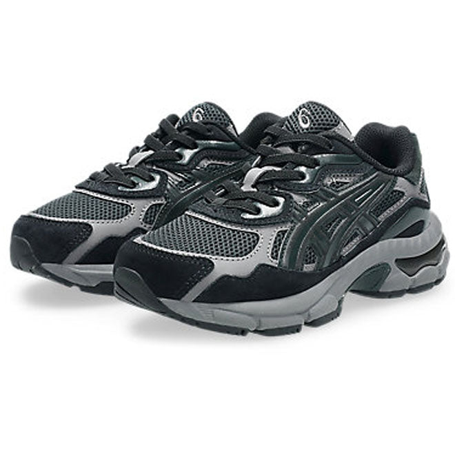 ASICS Kids Gel-NYC Graphite Grey Black side view sneaker