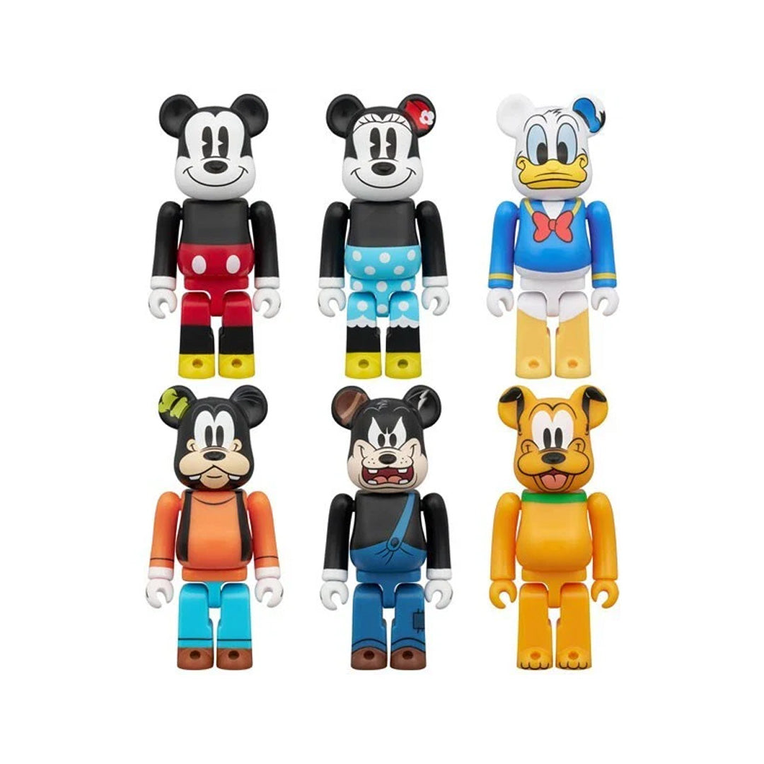 Bearbrick 100% Series Disney figure front view collectible