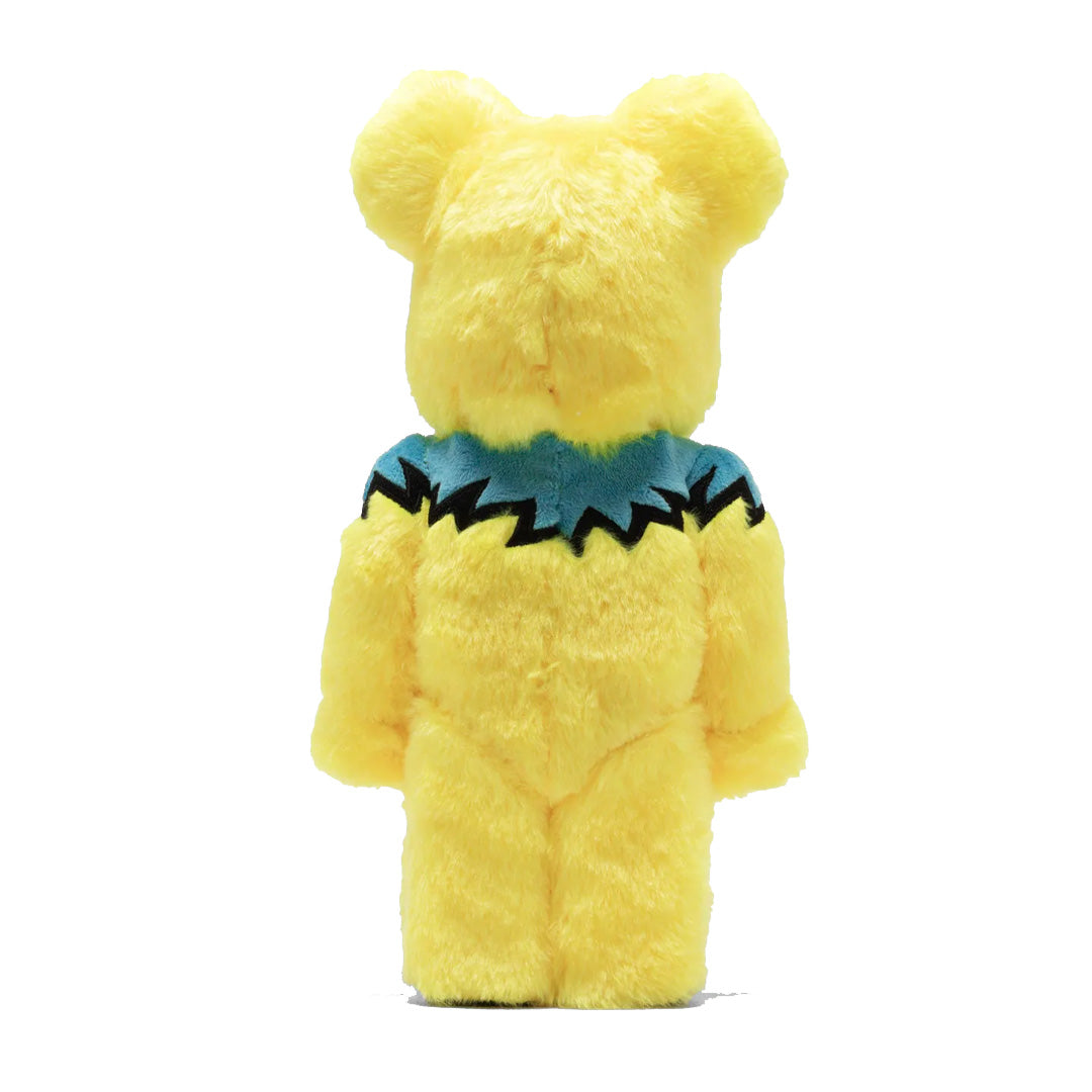 Bearbrick Grateful Dead Dancing Bears 400% Yellow achterkant figure