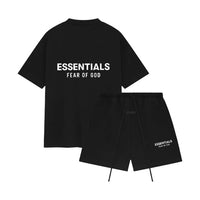 Fear of God Essentials SS25 Jet Black Summer Set