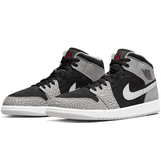 Air Jordan 1 Mid Elephant Print GS
