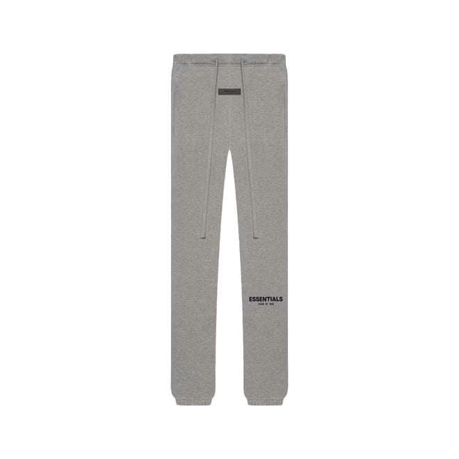 Fear of God Essentials Dark Oatmeal broek pants detail overzicht