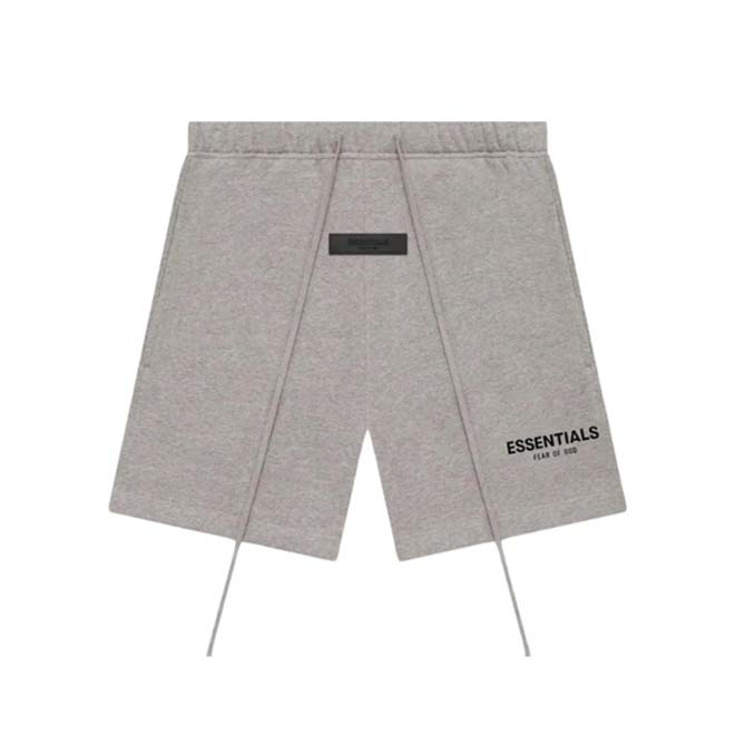 Fear of God Essentials Dark Oatmeal Summer Set short detail elastische taille en pasvorm