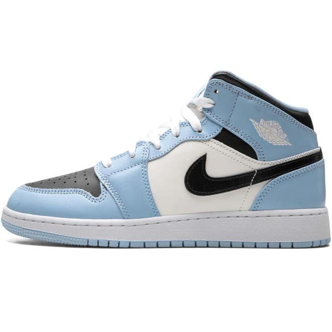 Nike Air Jordan 1 Mid Ice Blue GS