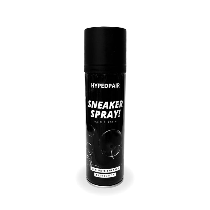 HypedPair sneaker spray front view premium bescherming tegen water vuil en vlekken