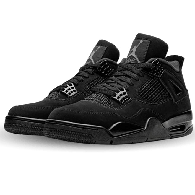 Jordan 4 Retro Black Cat 2025 sneaker zijkant