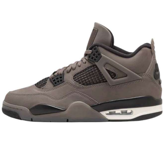 Jordan 4 Retro Cave Stone sneaker front view