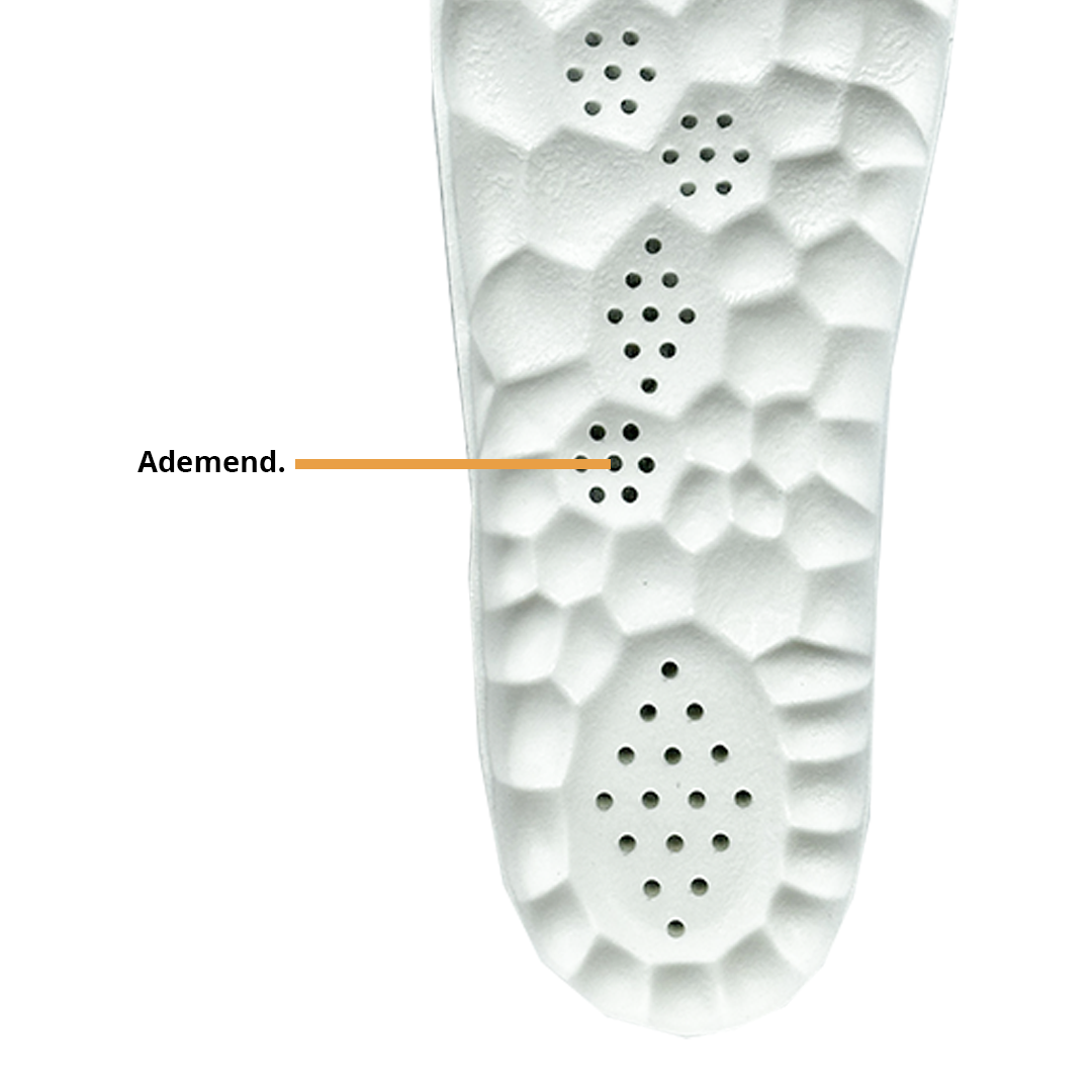 Memory foam inlegzolen 2 stuks front view comfort zooltjes