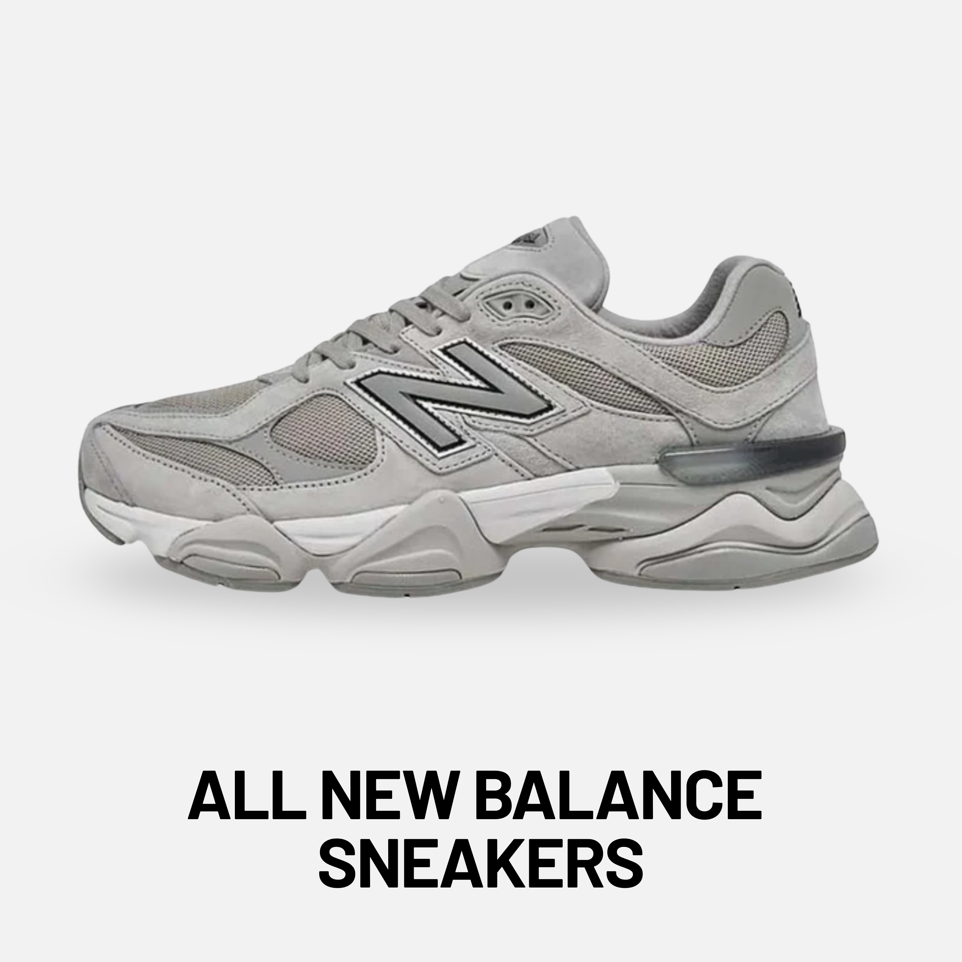 New Balance 9060 Silver Metallic Grey lifestyle sneaker grijs zilver futuristisch design