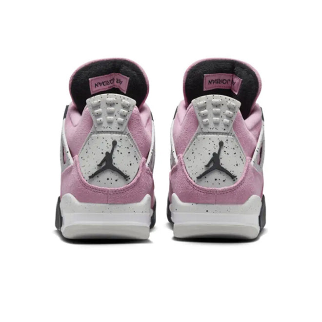 Nike Air Jordan 4 Orchid achterkant sneaker heel detail