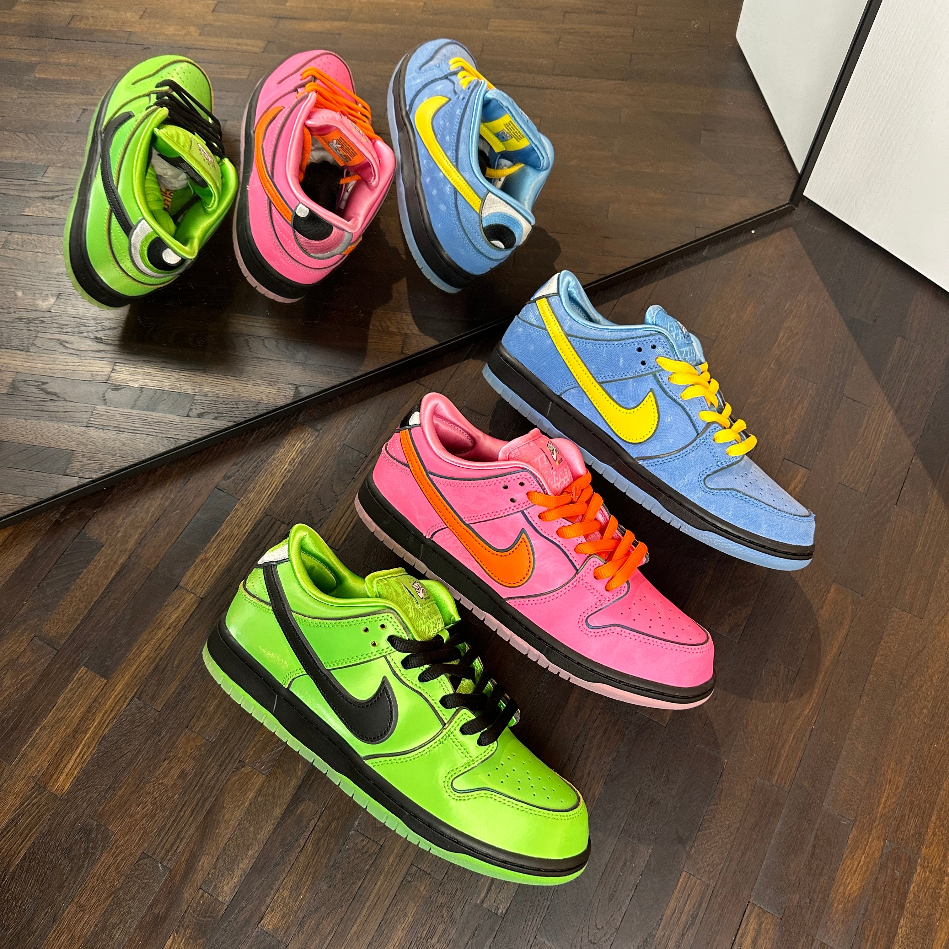 The Powerpuff Girls x Nike SB Dunk Low Buttercup